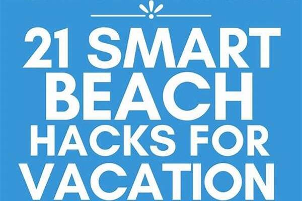 Beach Vacation Tips