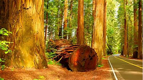 Exploring The Redwood Forests In California In The United States