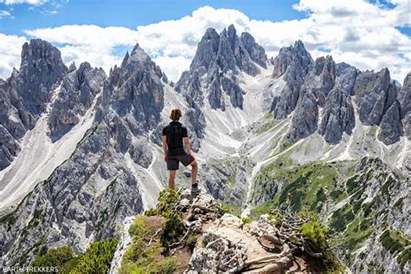 Hiking In The Dolomites In Italy