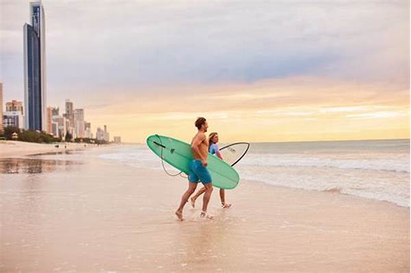 Surfing On The Gold Coast In Australia