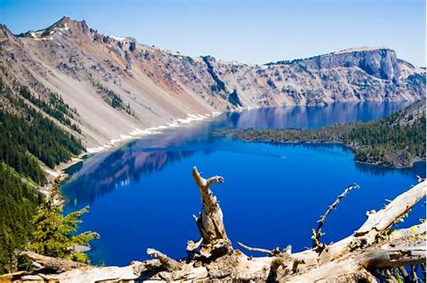 Tour Of Crater Lake In Oregon, Usa