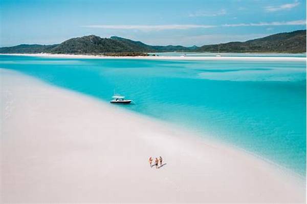 Vacation To Whitehaven Beach In Queensland, Australia