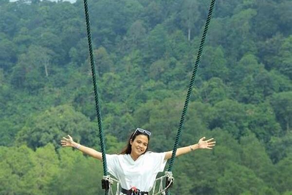 Sky Swing At Nature Tourism Park Sevillage Going Viral September 2025