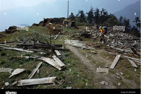 Trekking Trail Conditions After An Earthquake
