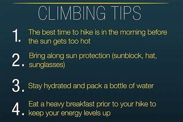 Volcano Climbing Tips
